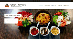 Desktop Screenshot of greatkhans.com